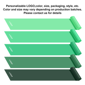 Banda de resistencia plana para ejercicios, de TPE, sin látex, de alta elasticidad, con logotipo personalizado - Product Image 3
