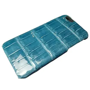 Ốp Điện Thoại Di Động Bằng Da Cá Sấu Chính Hãng Da Bụng Nile Cho Iphone