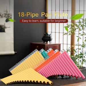 18-Pipe <span class=keywords><strong>Pan</strong></span> Flûte G-G3 Gamme & C Key <span class=keywords><strong>Pan</strong></span> Pipes ABS <span class=keywords><strong>Pan</strong></span> pipes Instrument à vent traditionnel chinois avec sac <span class=keywords><strong>de</strong></span> transport - Product Image 3