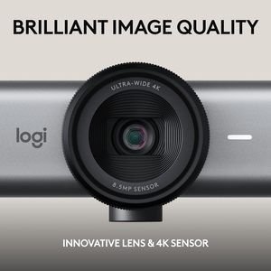 Logitech MX <span class=keywords><strong>Brio</strong></span> 705 pour les entreprises, <span class=keywords><strong>webcam</strong></span> <span class=keywords><strong>4K</strong></span> avec correction automatique de la lumière, <span class=keywords><strong>Ultra</strong></span> <span class=keywords><strong>HD</strong></span>, cadrage automatique, mode présentation, USB-C - Product Image 2