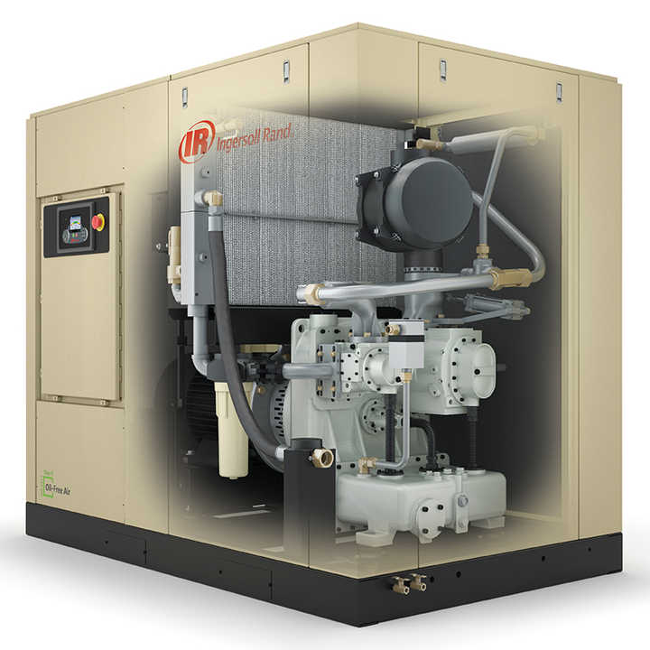 Igl Compressor Machine Ingersoll Rand Sierra Oil-Free Rotary Screw Air Compressors 90-160 kW ...