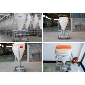 Comedero Automático para Cerdos Hengyin, Nuevo, Seco/Húmedo, para Granja Porcina, Certificado CE, Material Plástico+Acero, 50 kg, Blanco, 1 Año de Garantía - Product Image 3