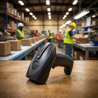 Ensemble scanner de codes-barres USB portable et caméra de sécurité POE 4K, avec superposition de données pour entrepôt et magasin