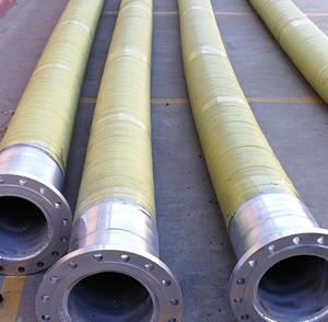 خرطوم مطاطي كبير القطر مقوى بأسلاك فولاذية لشفط وتصريف المياه والزيت، مقاوم للتآكل، بطول 20-40 متر للاستخدام الزراعي - Product Image 4