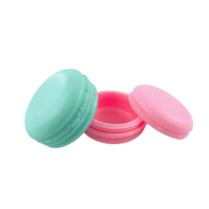 5ml <span class=keywords><strong>Macaron</strong></span> Internet người nổi tiếng Shape <span class=keywords><strong>Mini</strong></span> Mỹ phẩm PP Kem Jar với kem mắt đầy màu sắc dễ thương container - Product Image 6