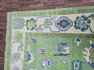 Customizable Size Modern <b>Pastel</b> Hand-Knotted Wool Turkish Knott <b>Rugs</b> Abstract Pattern for Home Hotels and Interiors - Product Image 6