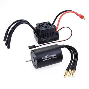 Moteur brushless étanche 3650 3900KV avec combo ESC étanche 60A pour voiture RC 1/10, pièces de rechange tout-terrain - Product Image 4