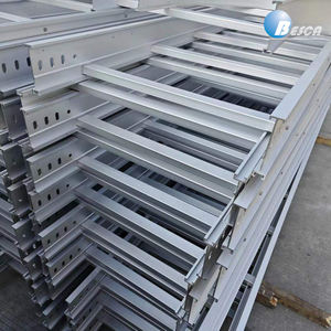 नेमा मानक 4 "(एच) साइड रेल केबल सीढ़ी एल्यूमीनियम केबल रैक ट्रे - Product Image 2