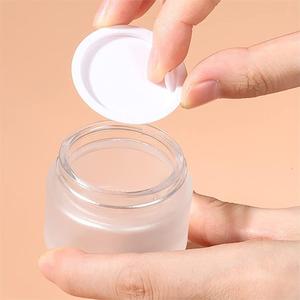 La lata de crema recargable es adecuada para crema y Loción de manos corporales, contenedor de cosméticos de viaje con botella al vacío - Product Image 2