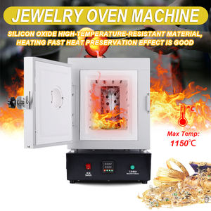 فرن رقمي بدرجة حرارة ثابتة 15*15*20 ، قالب جبس مصبوب للمجوهرات مع نافذة مراقبة - Product Image 2