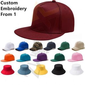 6 Panel Baseball Middle Profile Structured Cap 6-Panel Hat Flat 3D Embroidery Embroidered Retail and Wholesale Market - Product Image 1