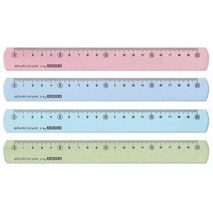 ARDA - SERIE PROFIL Regla de Aluminio Esmerilado 20CM Surtido - Product Image 1