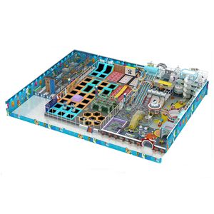 <span class=keywords><strong>Parc</strong></span> de trampolines intérieur Ledi de grande taille pour adultes et enfants, taille personnalisable, capacité de 500 personnes, aire de jeux pour <span class=keywords><strong>parc</strong></span> d'attractions - Product Image 4