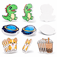 Autocollant personnalisé avec logo privé, étiquette autocollante imperméable, autocollant de dessin animé, impression personnalisée, autocollants découpés pour bougies