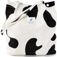 Nouveau Sac à Bandoulière en Velours Côtelé Grande Capacité 2025 – Sac Fourre-Tout en Toile pour Femme, Style Coréen, Idéal pour Étudiantes et Shopping Décontracté
