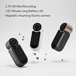 Mini caméra vidéo numérique portable 1080P, caméscope <span class=keywords><strong>de</strong></span> poche avec capteur CMOS et angle <span class=keywords><strong>de</strong></span> 90° pour <span class=keywords><strong>la</strong></span> <span class=keywords><strong>photographie</strong></span> sportive - Product Image 4