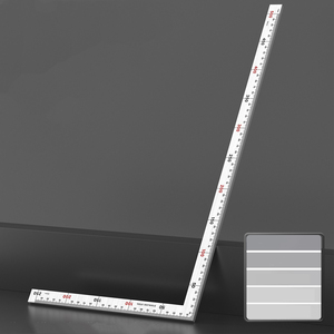 <span class=keywords><strong>Righello</strong></span> ad Angolo Retto in Acciaio Inox di Alta Precisione, Graduato su Entrambi i Lati, per Edilizia - Product Image 6