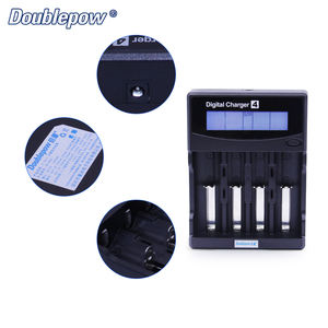 Doublepow เครื่องชาร์จแบตเตอรี่อเนกประสงค์ K68 3.7V 18650 Li Ion ชาร์จแบตเตอรี่ AA AAA 3.7V 21700 26650ชาร์จแบตเตอร์32650 - Product Image 5
