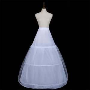 2025 High Quality a Line Tulle Elastic Waistband Wedding Bridal Petticoat Hoop <strong>Underskirt</strong> Crinolines Suitable for Below - Product Image 6