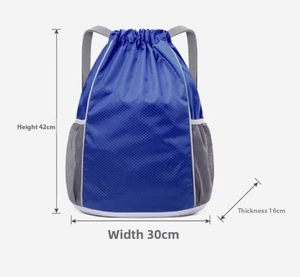 Sports <b>Training</b> <b>Backpack</b> Soccer Design Fabric Waterproof for Outdoor Sports Travel Mountaineering Zipper Closure Polyester Gifts - Product Image 4