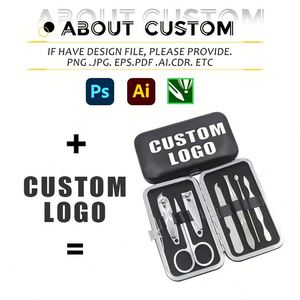 Promotion à prix d'usine : Kit de coupe-ongles en acier inoxydable pour soins personnels, idéal pour les voyages, avec logo personnalisé - Product Image 2