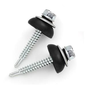 Tornillo <span class=keywords><strong>autoperforante</strong></span> para cabeza <span class=keywords><strong>hexagonal</strong></span> de metal Tornillo <span class=keywords><strong>autoperforante</strong></span> con arandelas EPDM Tornillo para techos con arandela de goma impermeable - Product Image 6