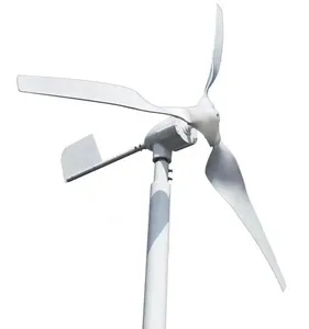 96v 24v微型磁悬浮发电机48v住宅电源1000瓦卧式风力发电机