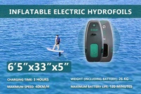 Nouvelle planche de surf électrique gonflable E-SUP (Stitch + PVC + EVA) portable et pliable pour les sports nautiques motorisés en mer