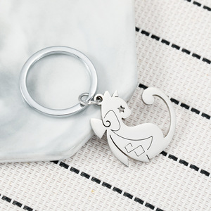 สร้อยคอสแตนเลสสตีลของนักมายากลสร้อยคอพร้อมจี้รูปแมวเครื่องประดับคอสเพลย์สำหรับผู้หญิงผู้ชาย - Product Image 2