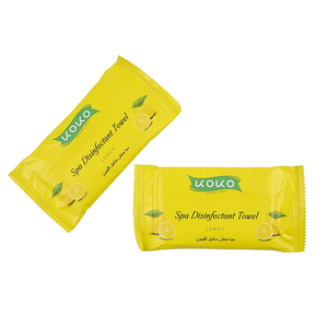 <span class=keywords><strong>Lemon</strong></span> Spa hãng hàng không cà phê nhà hàng cửa hàng ướt mặt khăn tay làm mới mô - Product Image 4