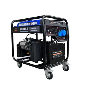 Generator bensin 8000w H11800i-O inverter bingkai terbuka generator Hilda