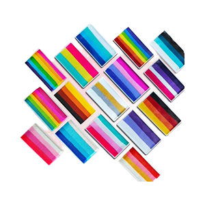 Peinture corporelle et faciale professionnelle lavable aux 6 couleurs, à base de plantes naturelles, anti-UV, pour enfants, Halloween et Noël - Boîte de 30g - Product Image 4