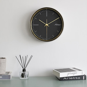 Nordongxun <b>Wall</b> <b>Clock</b> 9 Inch 13 Inch Round Quartz <b>Silent</b> Battery Powered Living Room Home Decor - Product Image 3