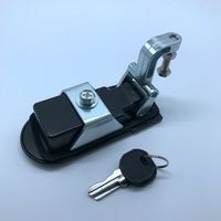 Serrure à Compression Plane en Alliage de Zinc pour Armoire, Verrou à Levier pour Porte de Compartiment