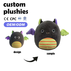 Nouveauté Peluche personnalisée avec dessin animé Animal mignon Petite araignée <span class=keywords><strong>diable</strong></span> Peluche écologique en coton PP pour enfants Halloween - Product Image 2