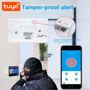 Bán Hot Wireless Tuya Thông Minh WiFi Home <span class=keywords><strong>Alarm</strong></span> Với Màn Hình Cảm Ứng PST-WG107T - Product Image 6