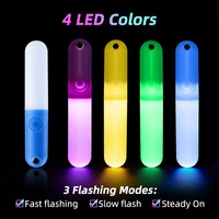 Barra de Luz LED Personalizada, Barra de Luz de 3 LED con 3 Modos de Luz, Fija, Intermitente, para Conciertos de Kpop, Bodas y Fiestas