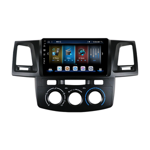 Écran tactile 9 pouces 2Din Android multimédia autoradio lecteur DVD de voiture pour Fortuner Hilux 2008-2014 manuel <span class=keywords><strong>Airl</strong></span> conditionnel - Product Image 2