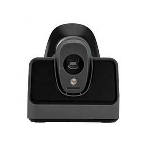 360 Scan Manual Reading Mode Scanning Gun 1D/2D Barcodes Wireless Image Barcode Scanner <b>Magnetic</b> <b>Charging</b> Base - Product Image 4