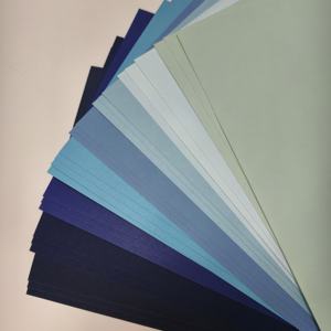 <span class=keywords><strong>Cartoncino</strong></span> Colorato Sentao A5, 250g, Spesso e Resistente, Riciclabile, 8 Colori <span class=keywords><strong>Verde</strong></span> Blu Grigio Morandi, Mini <span class=keywords><strong>Cartoncino</strong></span> per Asilo - Product Image 1