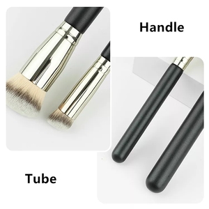 HMU all'ingrosso Vegan Low Moq Liquid Foundation Contour Cream Brush 170 270 370 fondotinta pennello <span class=keywords><strong>per</strong></span> trucco <span class=keywords><strong>pennelli</strong></span> <span class=keywords><strong>per</strong></span> correttore - Product Image 6