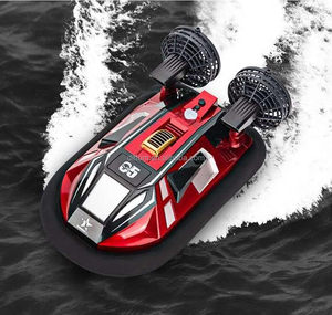 Bateau <span class=keywords><strong>télécommandé</strong></span> amphibie 2,4 G, haute vitesse, 4 canaux, étanche, double moteur, jouet électrique - Product Image 5