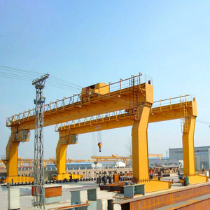 Precast Concrete Yard Double Girder Gantry Crane Beam <b>Block</b> Handler 5t-300t Rail <b>Mounted</b> Travelling Portal Crane Unit - Product Image 1