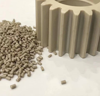 Granulés de résine PEEK de qualité pour roulements, remplis de graphite PTFE, autolubrifiants et résistants à l'usure pour bagues d'engrenage