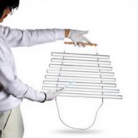 Harpe sonore en cristal transparent 8 barres 432 Hz pour bain sonore, instrument de guérison sonore 440 Hz pour méditation sonore