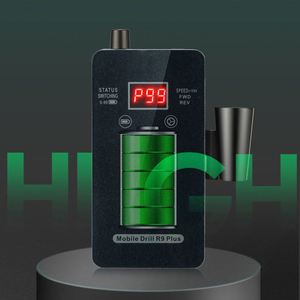 Pulidora de Uñas Profesional R9 Plus, Portátil, Recargable, 30000 RPM, Alta Velocidad, Taladro Móvil, Pulidora de Cristal - Product Image 4