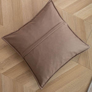 Housse de coussin carrée en tissu technique, couleur unie, respirante, style nordique, pour canapé et chambre à coucher - Product Image 3