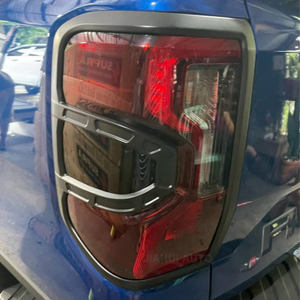 ฝาครอบไฟท้ายสีดำด้านเข้ากันได้กับ <span class=keywords><strong>Ford</strong></span> <span class=keywords><strong>Ranger</strong></span> <span class=keywords><strong>2022</strong></span> 2023 2024 T9 <span class=keywords><strong>wildtrak</strong></span> Sport <span class=keywords><strong>4X4</strong></span> Next Gen - Product Image 2