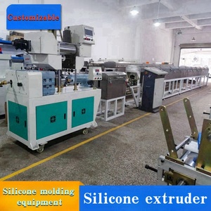 Tự động twin-vít nhiệt độ cao Dây Silicone đùn ngang dẫn đèn với đa-màu đùn - Product Image 3