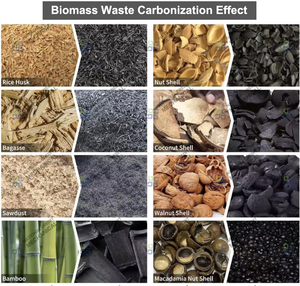 Machine de carbonisation de biomasse pour chicha, four de production de <span class=keywords><strong>charbon</strong></span> de bois, machine d'usine de <span class=keywords><strong>charbon</strong></span> - Product Image 4